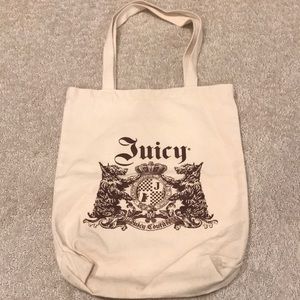 Juicy Couture canvas tote!